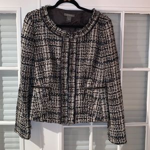 Ann Taylor Tweed Blazer, size 12 Long